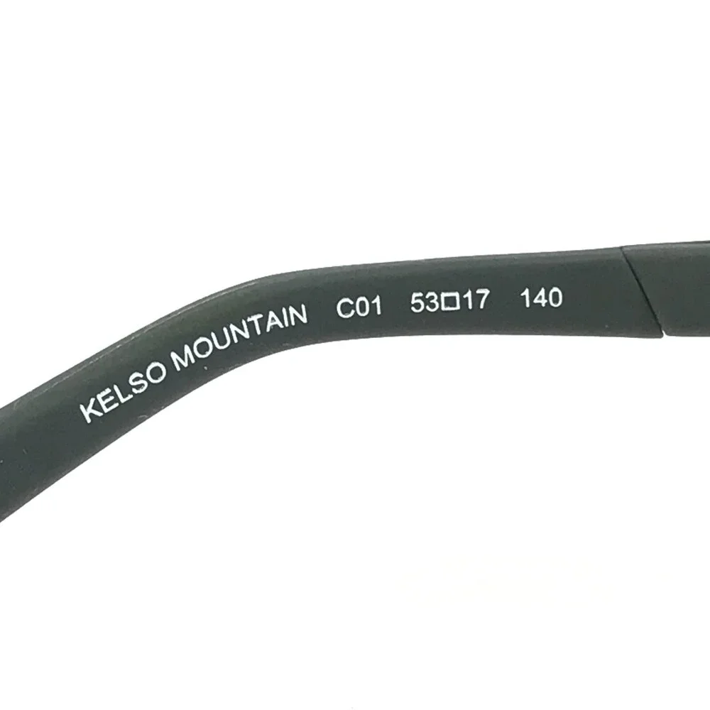Columbia Eyeglasses Frames C01 KELSO MOUNTAIN Black Grey Rectangular 53-17-140